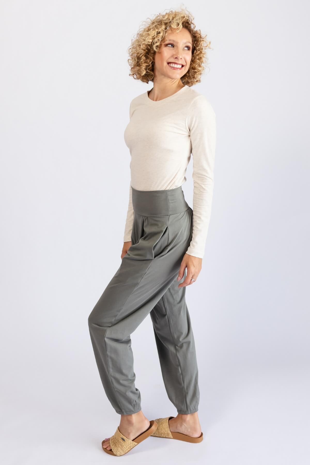 Surya Organic Cotton Drift Pants - left side view