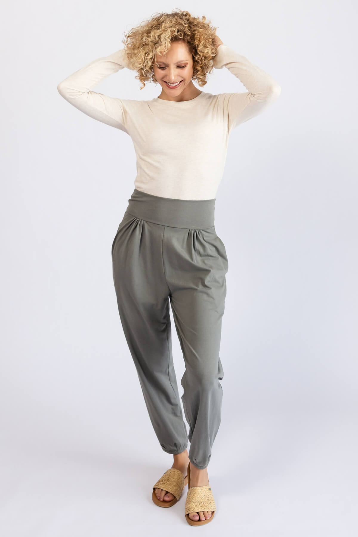 Surya Organic Cotton Drift Pants - everyday pants for women