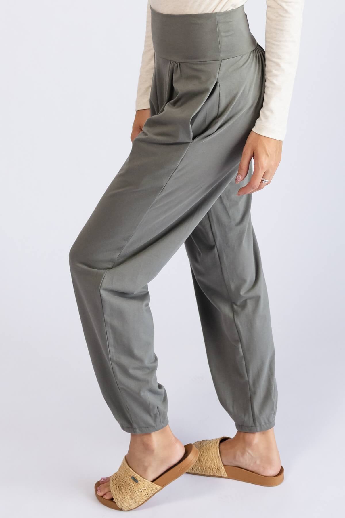 Surya Organic Cotton Drift Pants - closer detail