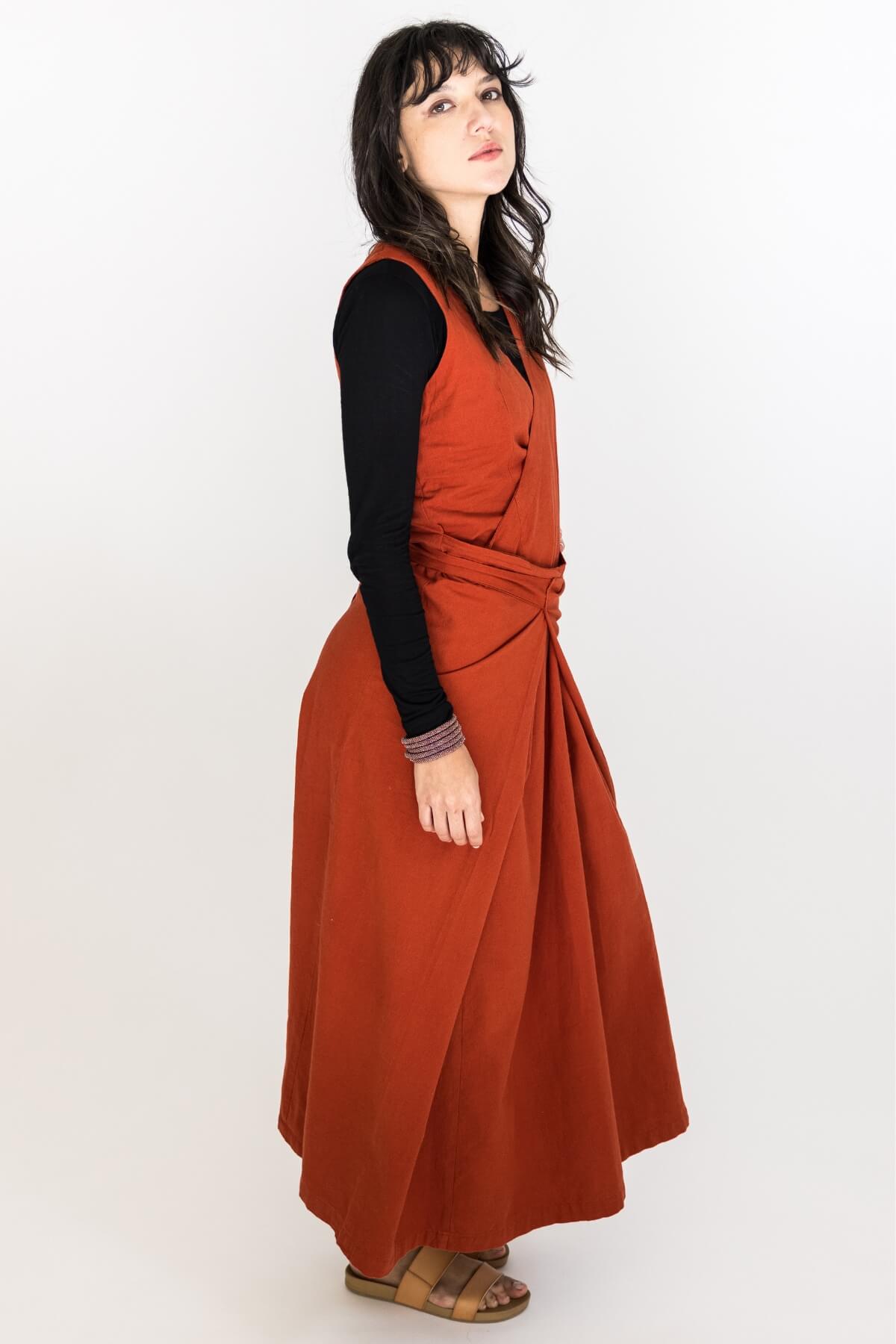 Surya Tibetan Chuba Dress - tie at the back or the front