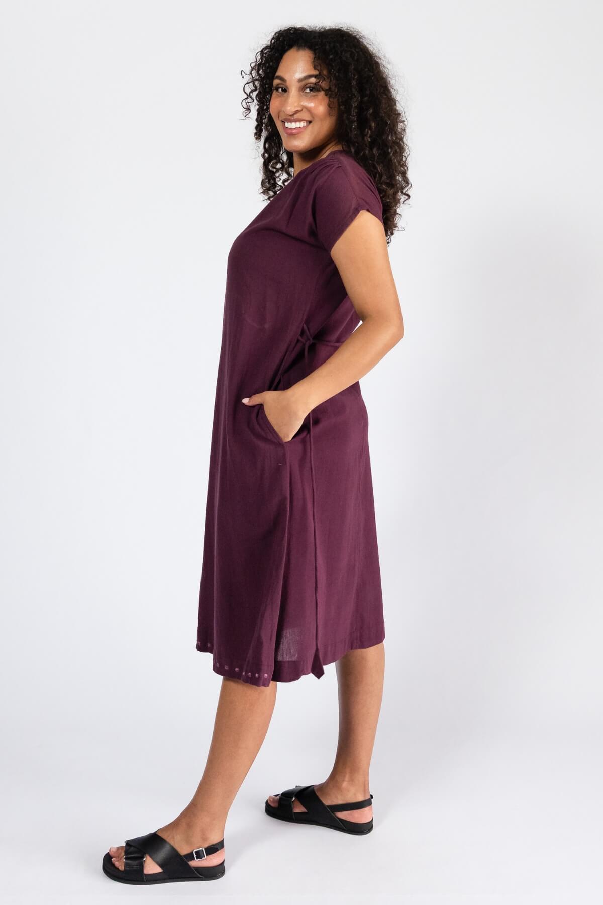 Surya Cotton Everyday Aurora Dress - left side view