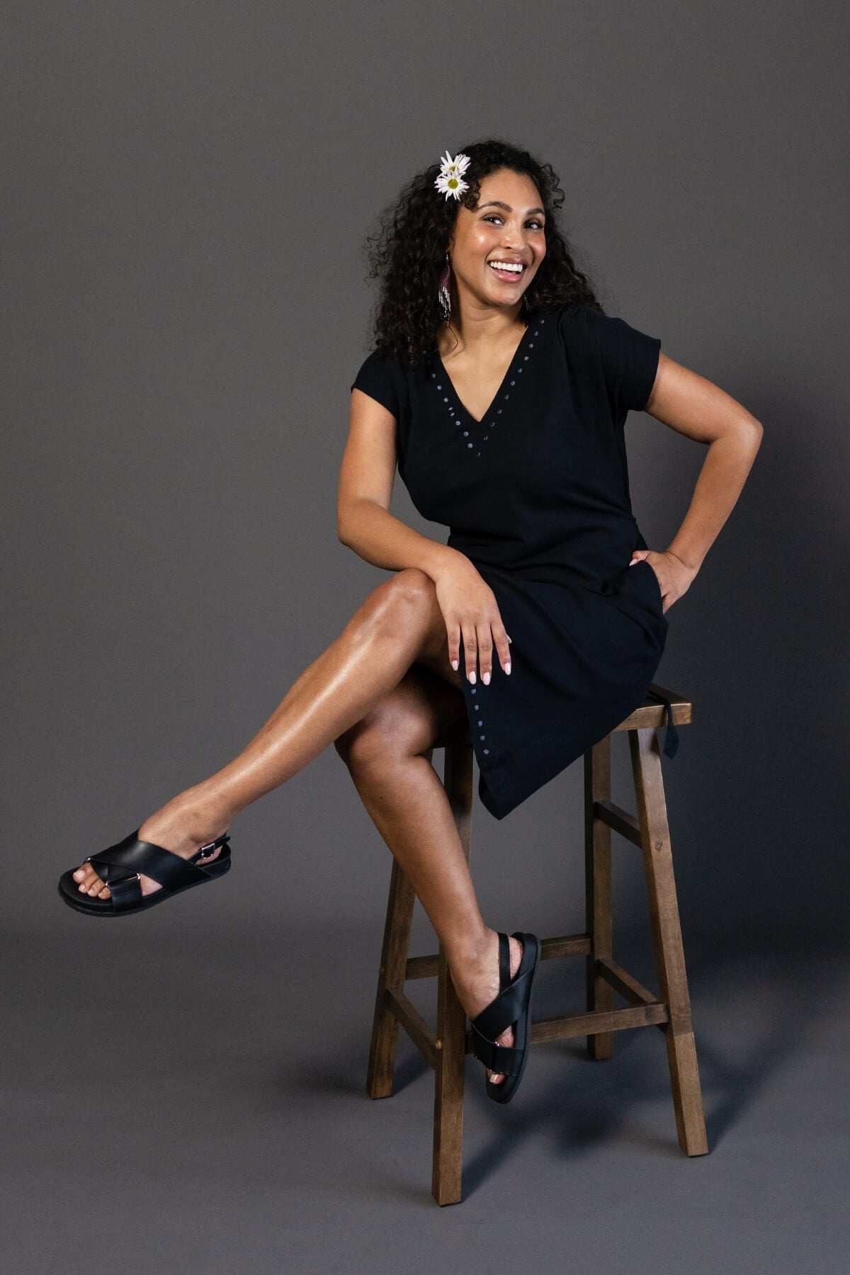 Surya Everyday Lightweight Cotton Dress - with two hip pockets