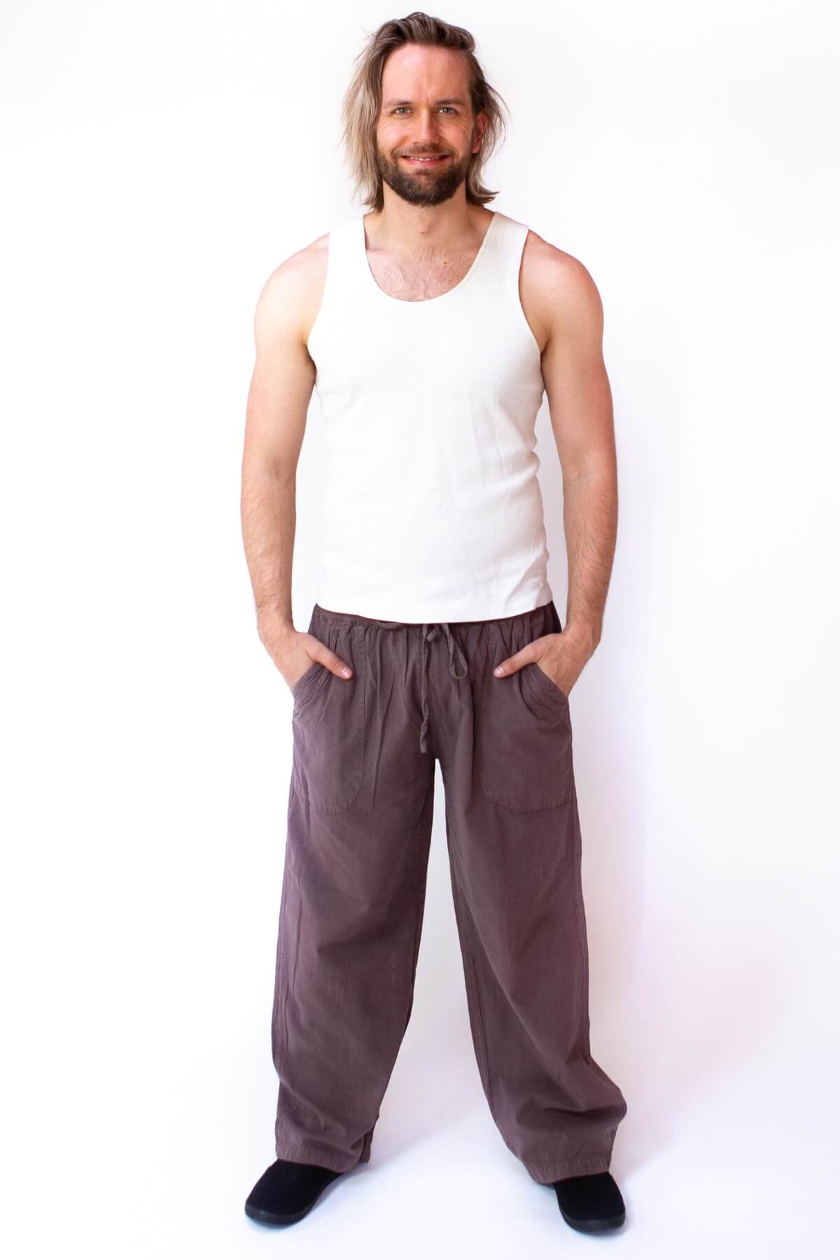 Surya Cotton Everyday Pants for Men - cotton fabric