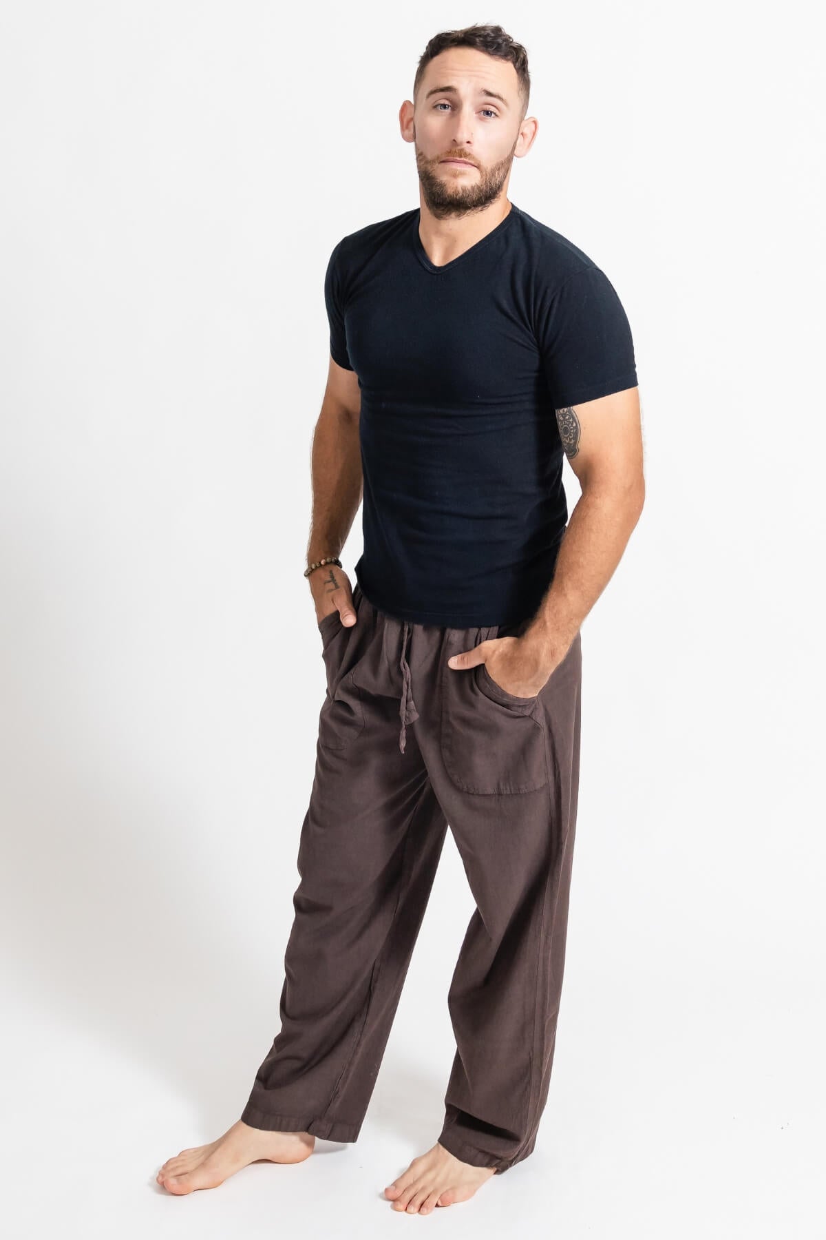 Surya Cotton Everyday Pants for Men - large deep pockets