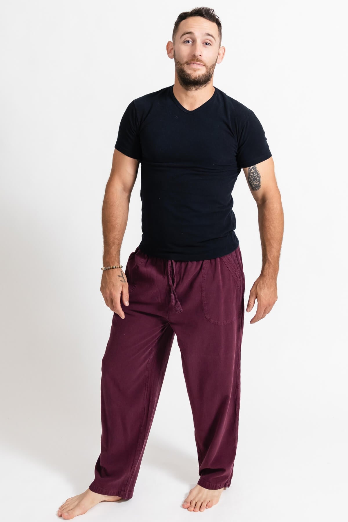 Surya Cotton Everyday Pants for Men - large, deep pockets