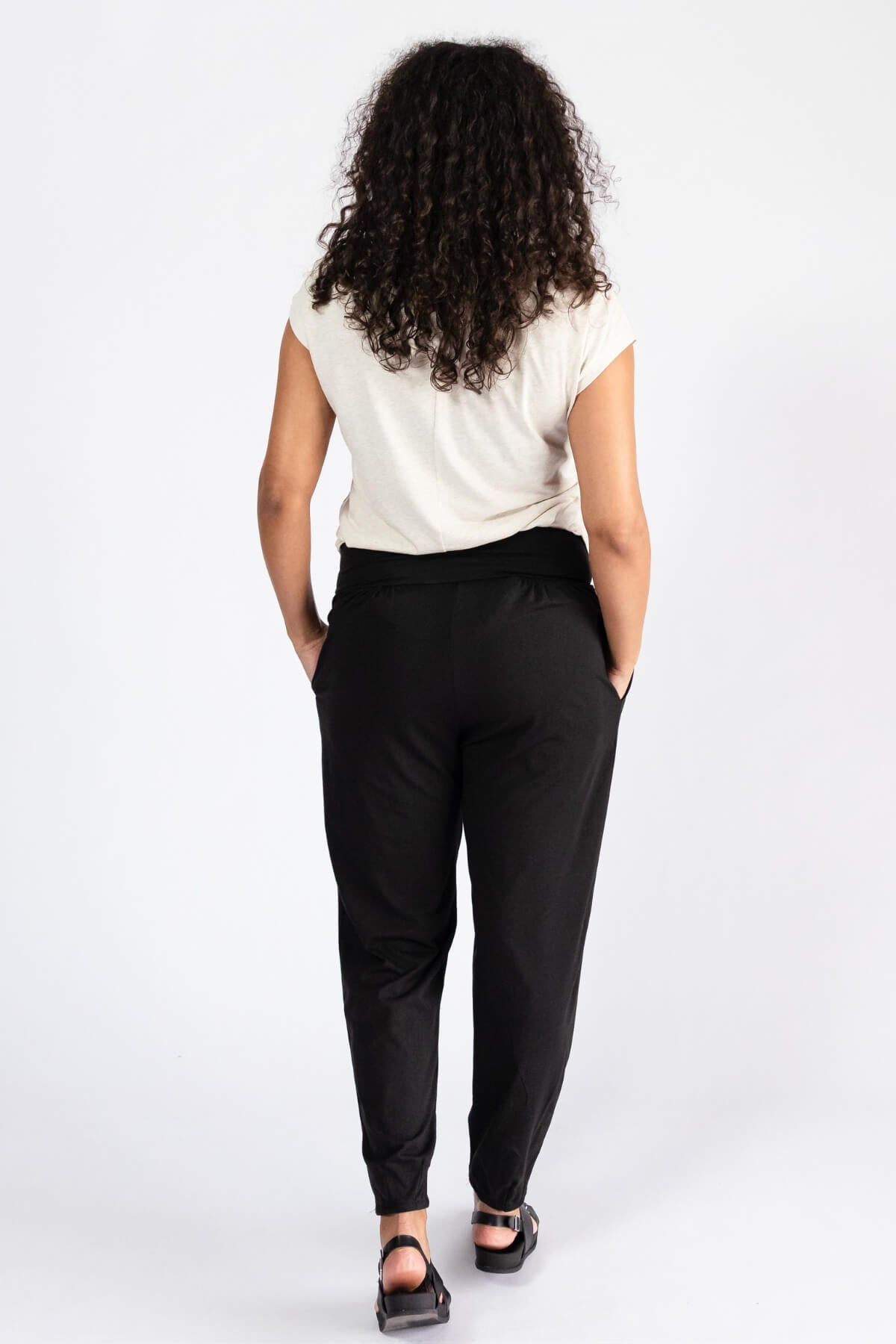 Surya Organic Cotton Everyday Drift Pants - rear view