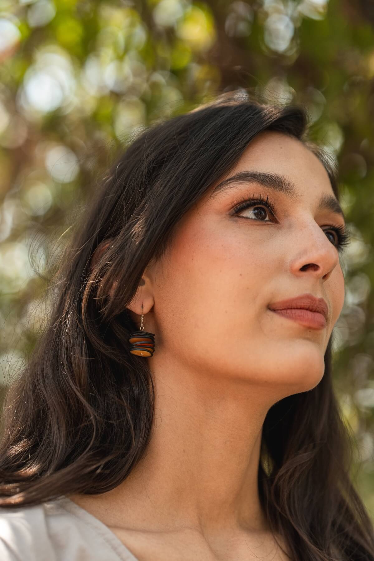 Surya Australia Polymer Clay Samunnat Spice Earrings made in Nepal