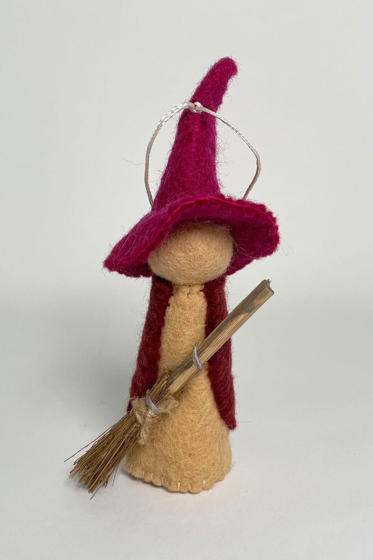 Surya Ethical Wool Felt Witches - hand made in Nepal