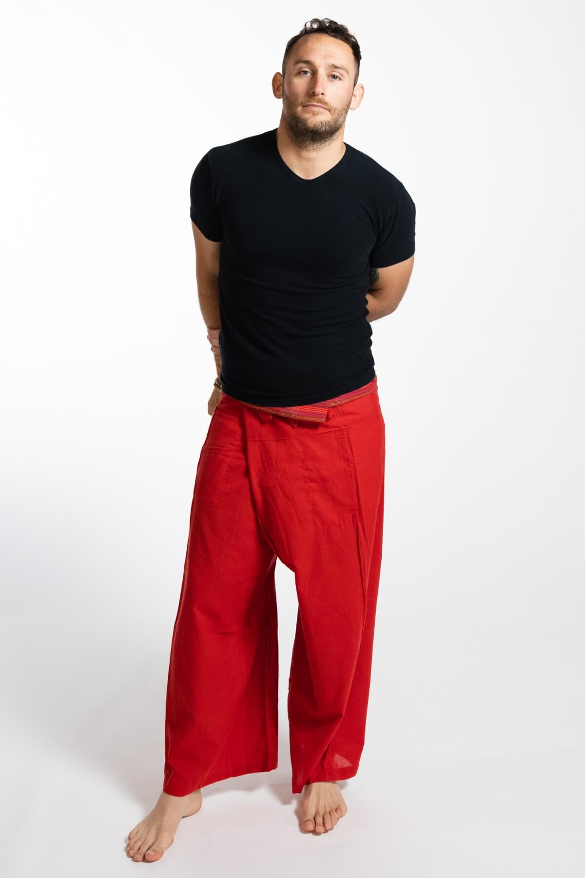 Surya Lightweight Cotton Fisherman Pants - made for men