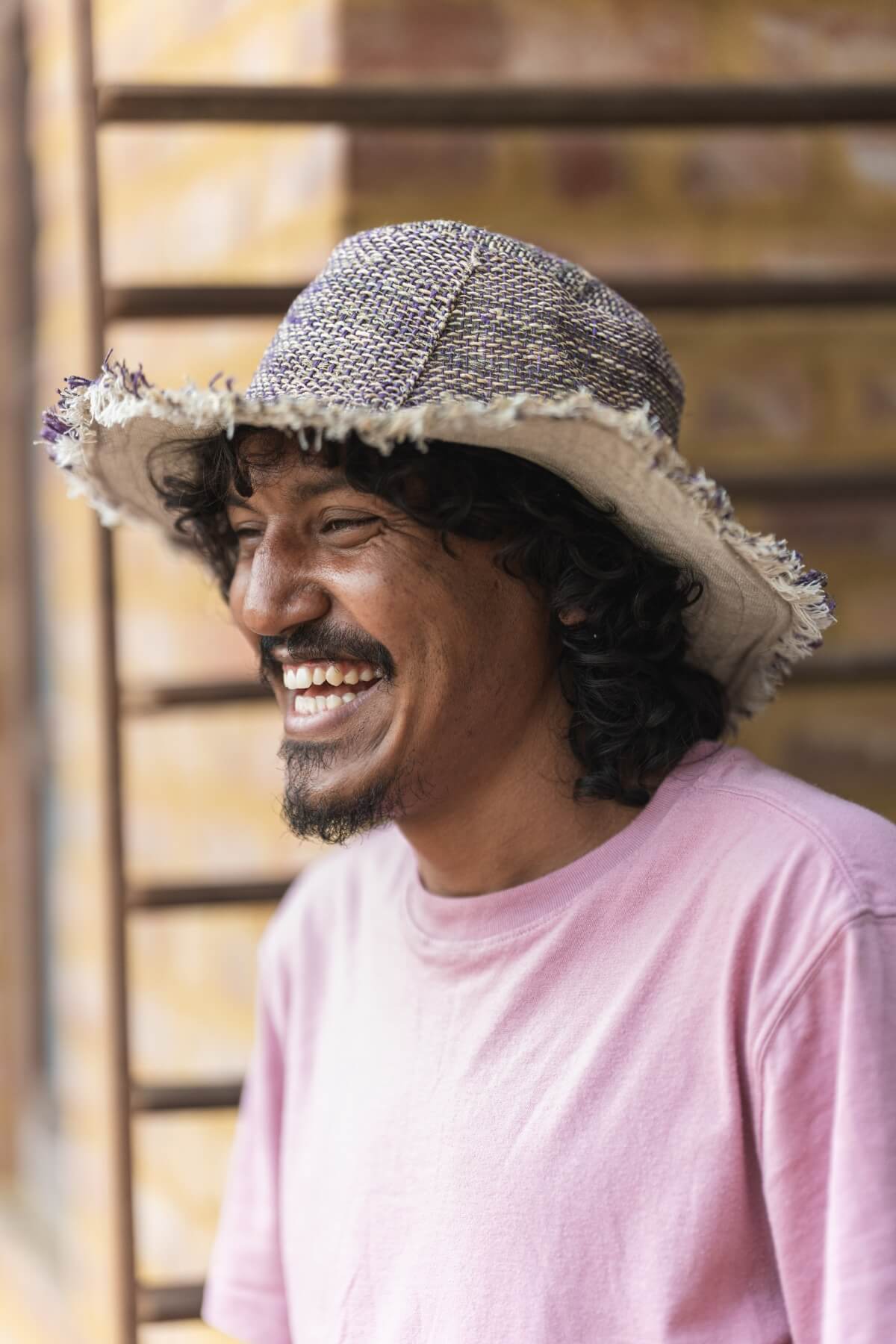 Surya Ethical Hemp Hats for Men - Purple