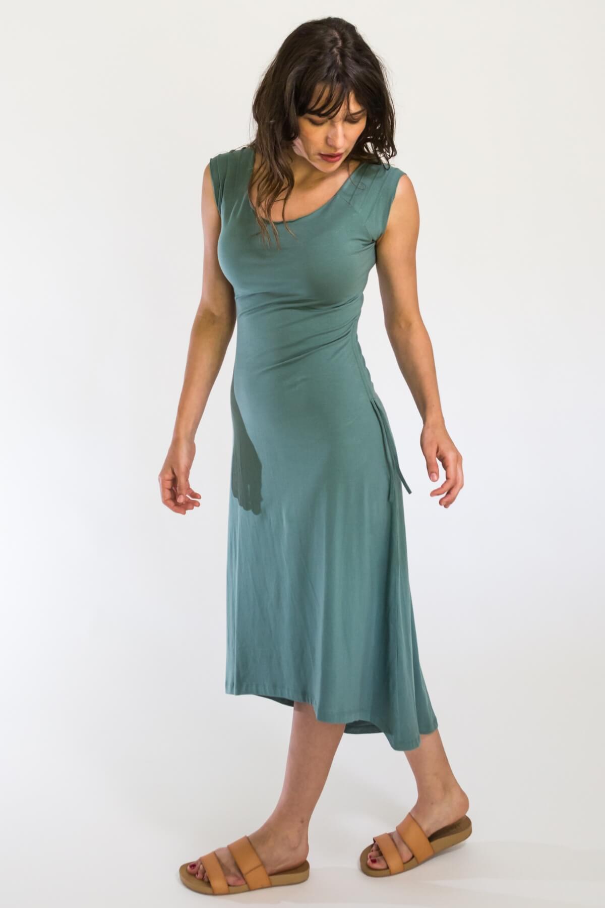 Surya Organic Cotton 'Priya' Dress - left side view