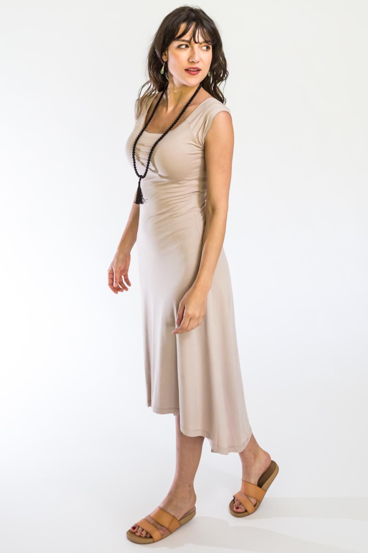 Surya Organic Cotton 'Priya' Dress - left side view