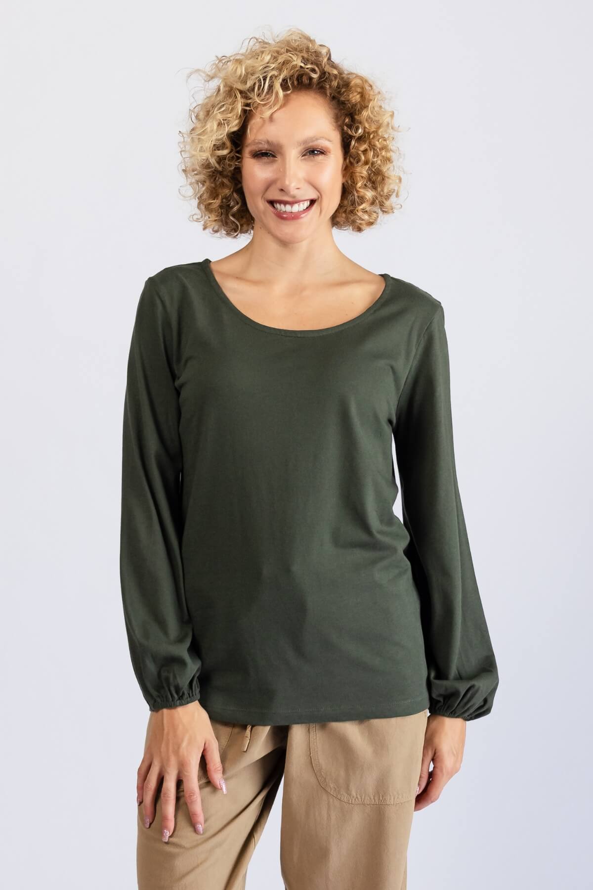 Surya Organic Cotton 'Zoe' Top - ethically made in Nepal