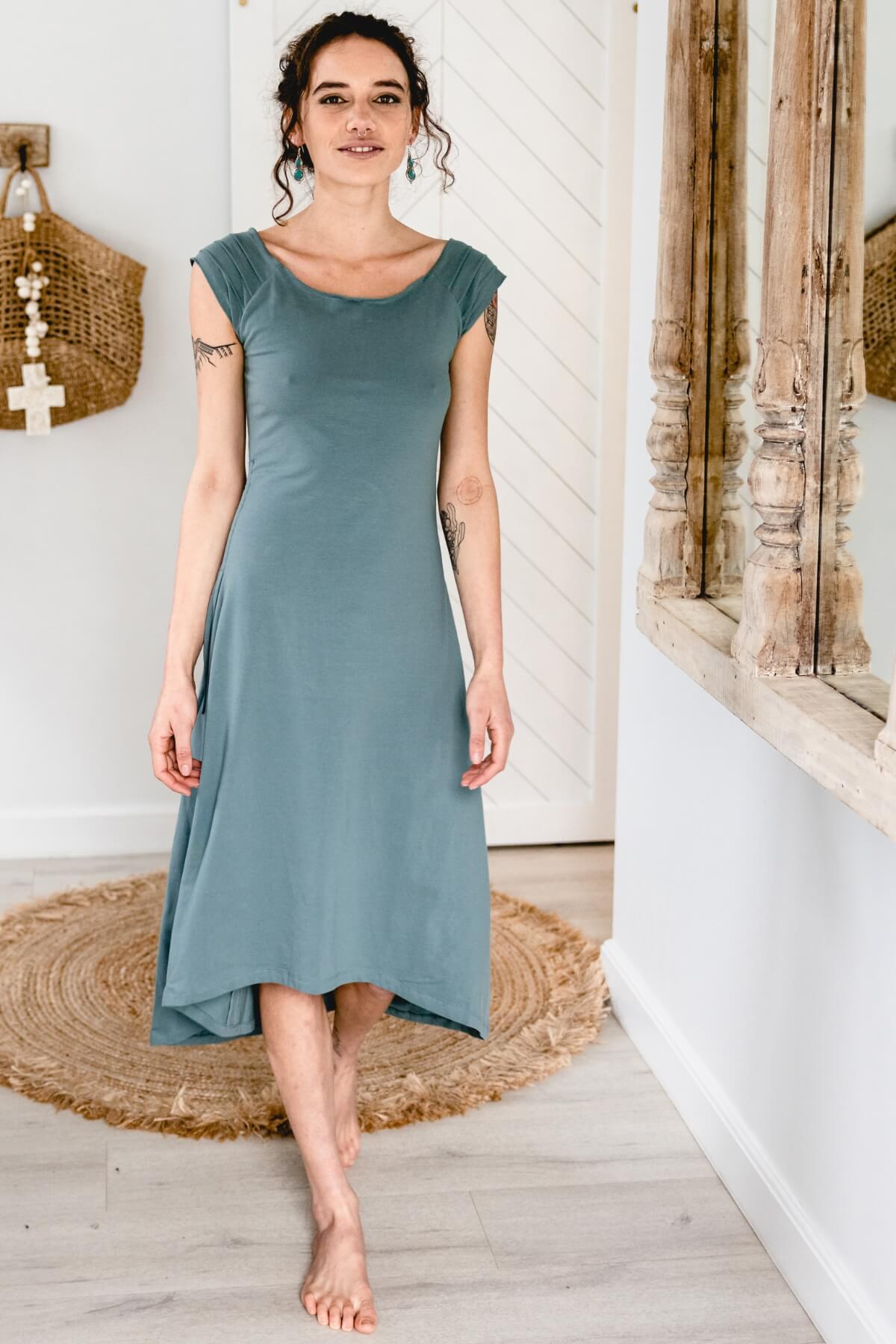 Surya Organic Cotton 'Priya' Dress - Ethically made in Nepal