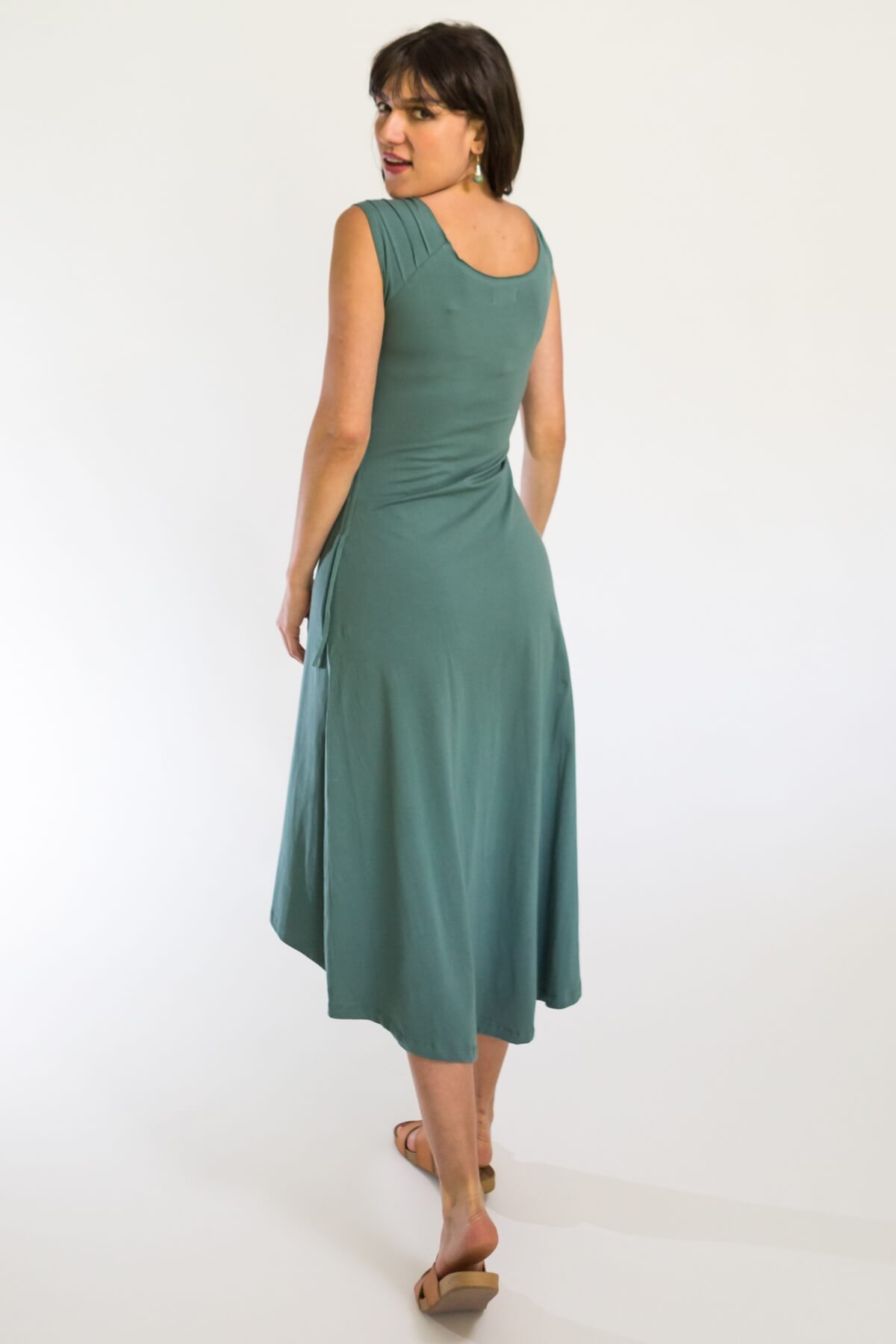 Surya Organic Cotton 'Priya' Dress - rear view