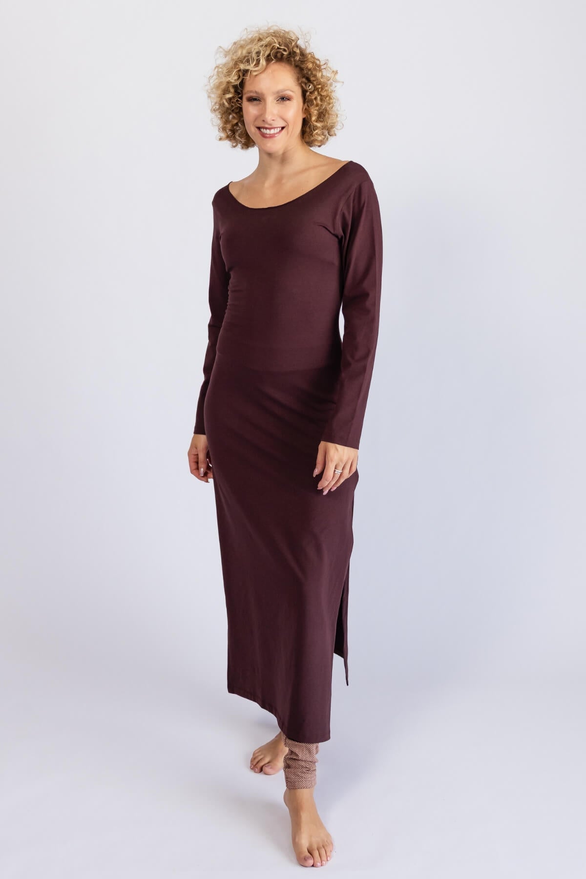 Surya Organic Cotton 'Sarita' Dress - round neckline