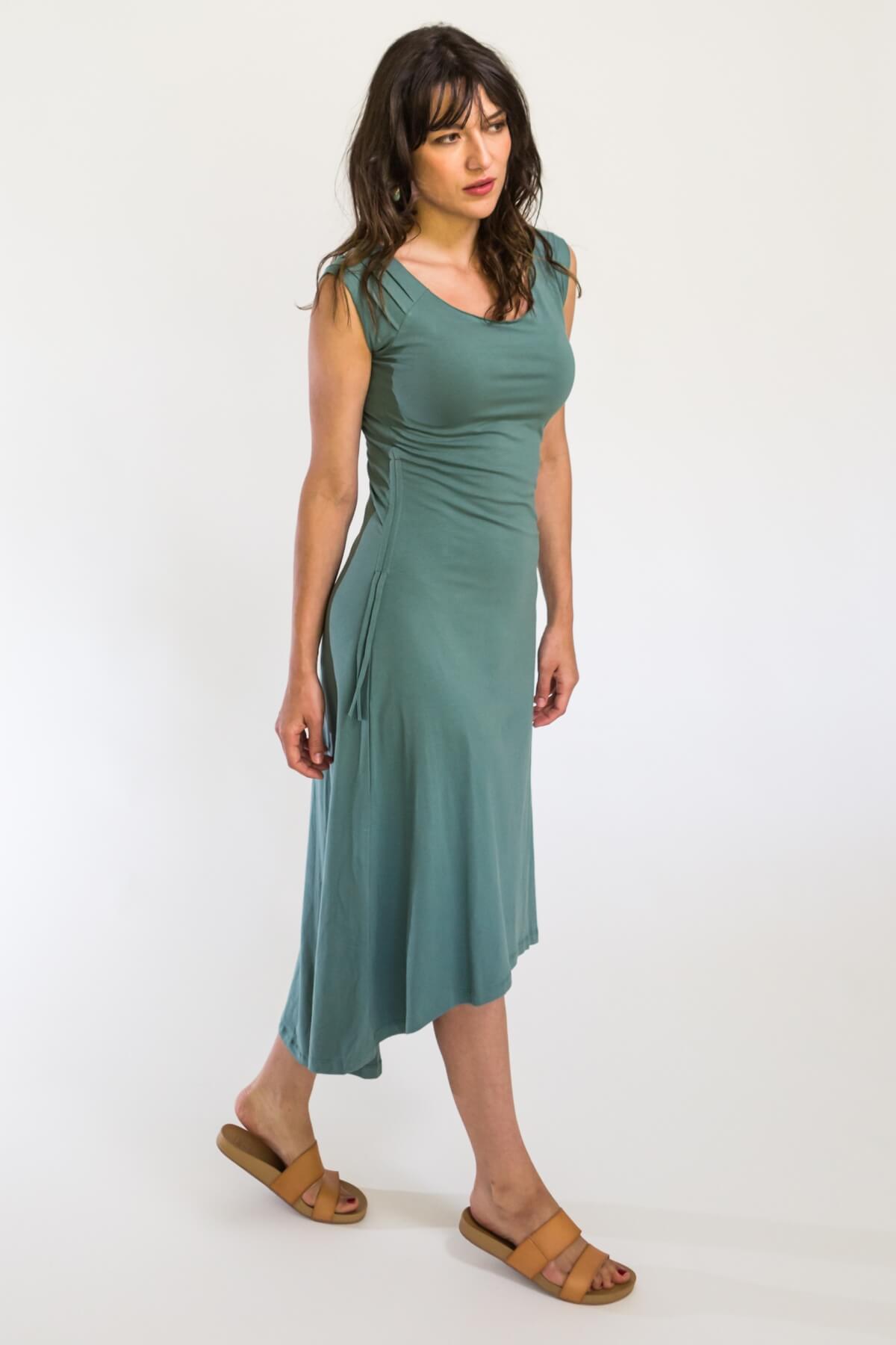 Surya Organic Cotton 'Priya' Dress - right side view