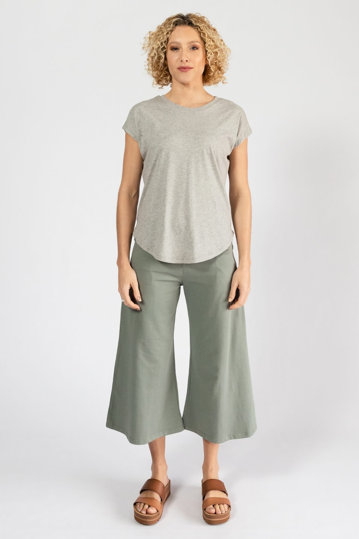 Surya Organic Cotton Cropped Freedom Pants - ethically made in Nepal