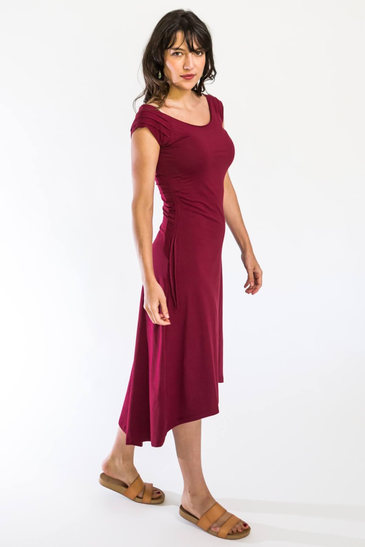 Surya Australia Organic Cotton 'Priya' Dress - right side view