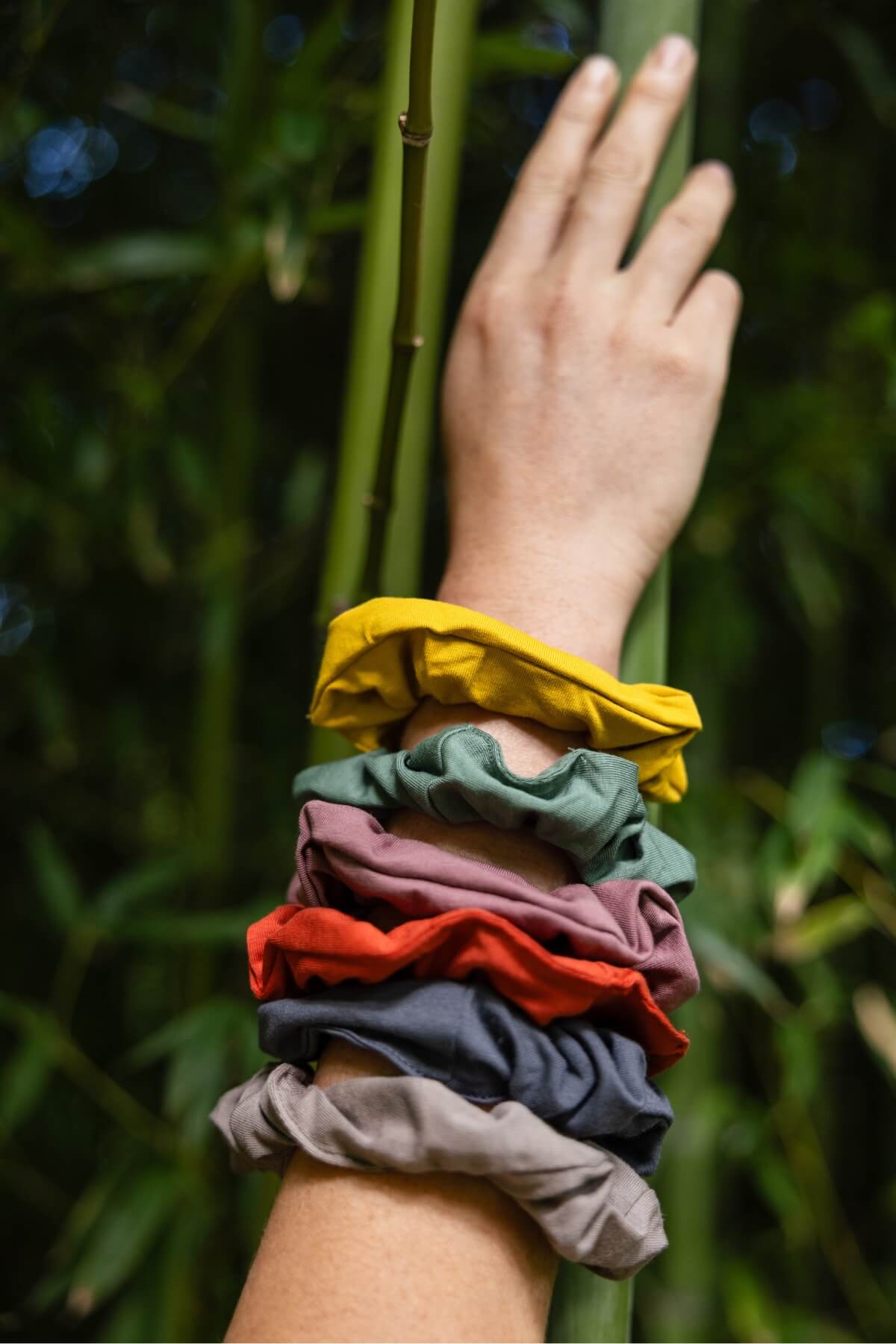 Surya Australia Ethical Organic Cotton Scrunchies (Deadstock Fabric)