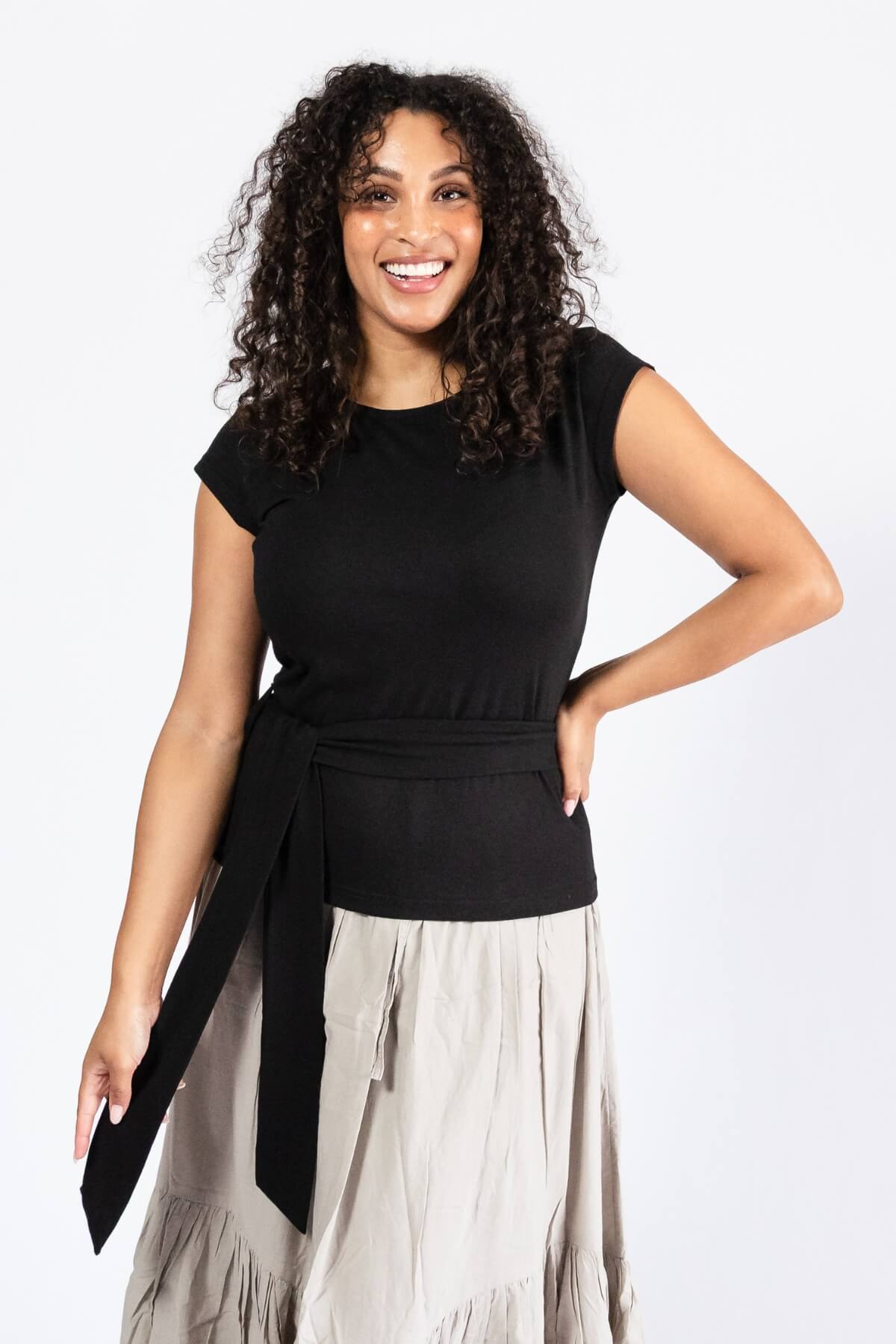 Surya Organic Cotton Amari Top - flattering design