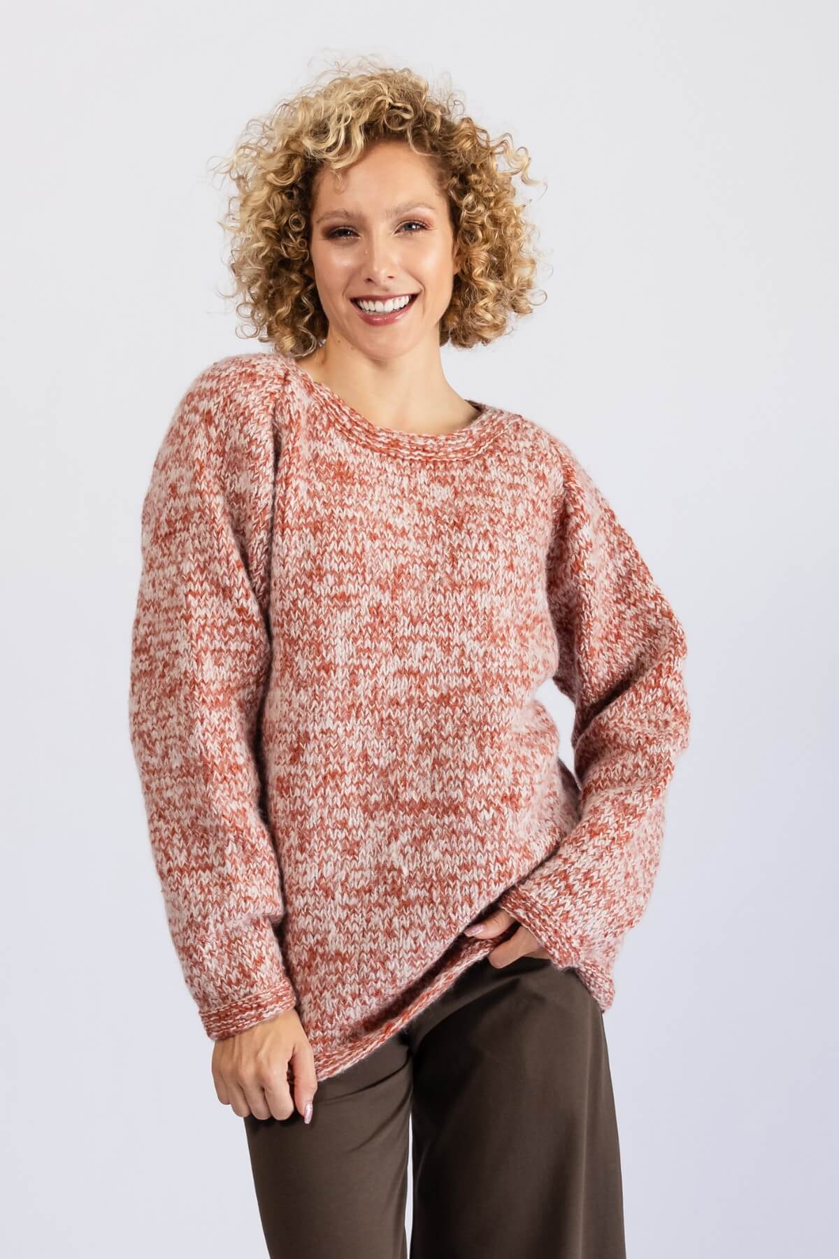 Surya Ethical Wool Sweater made in Nepal - oversized jumper