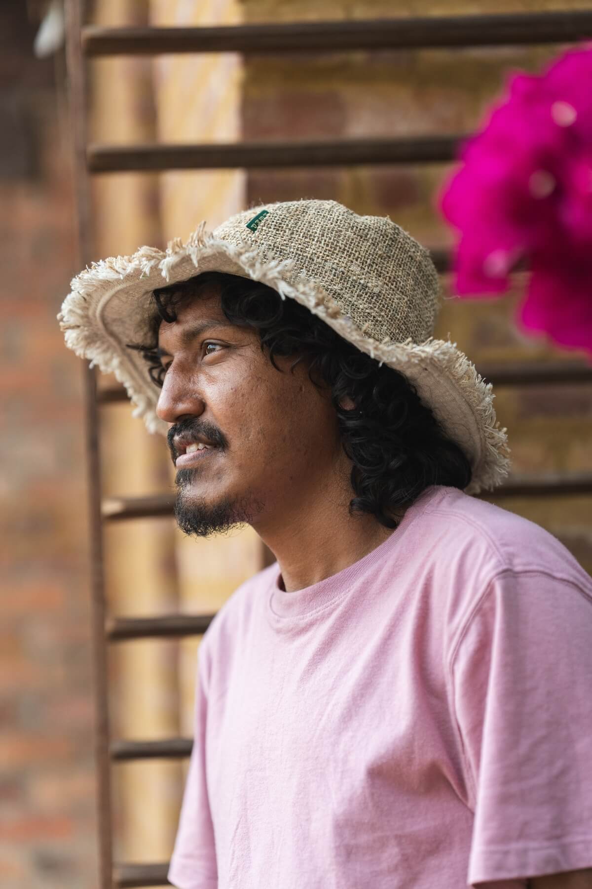 Surya Hemp Hat for Men - with cotton lining