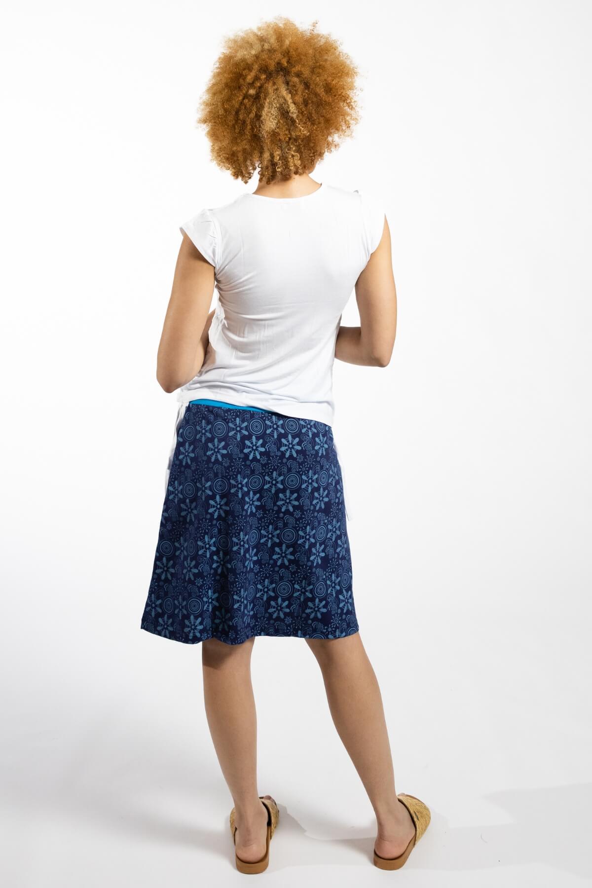 Surya Australia Cotton 'Stella' Skirt made in Nepal - rear view