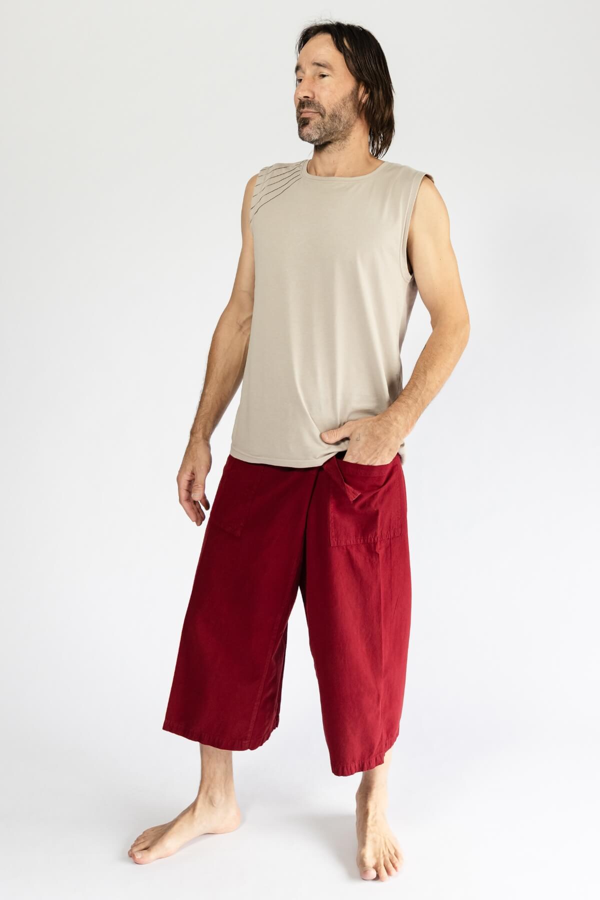 Surya Cotton Fisherman Pants for Men - with hip pockets