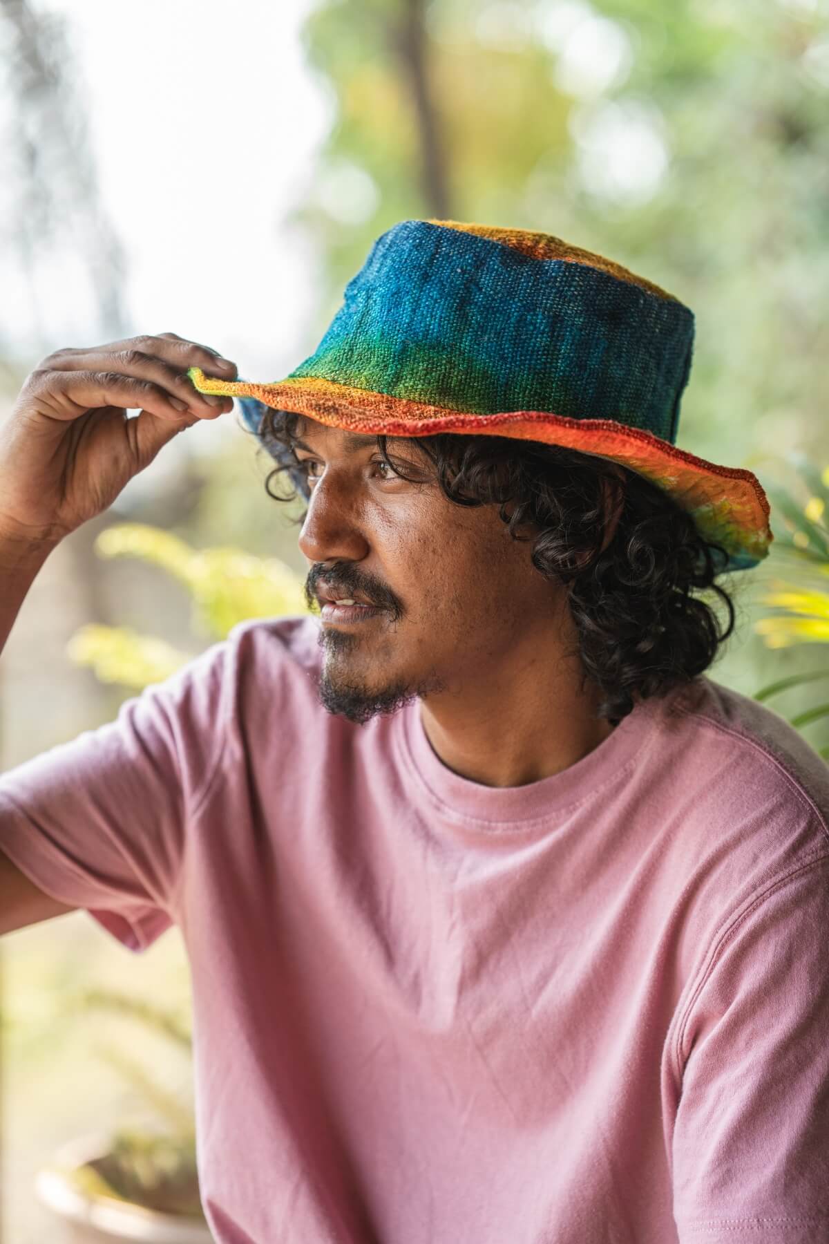 Surya Ethical Festival Hemp Hat made in Nepal