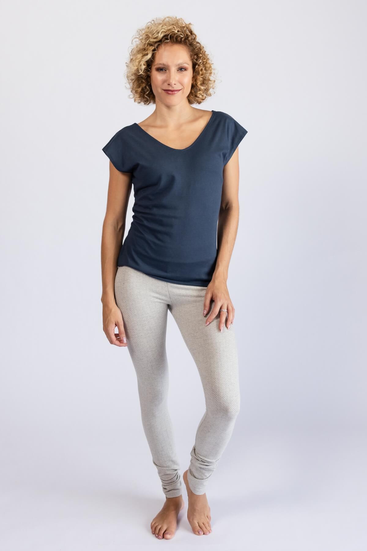 Surya Organic Cotton Winter Leggings - Oatmeal