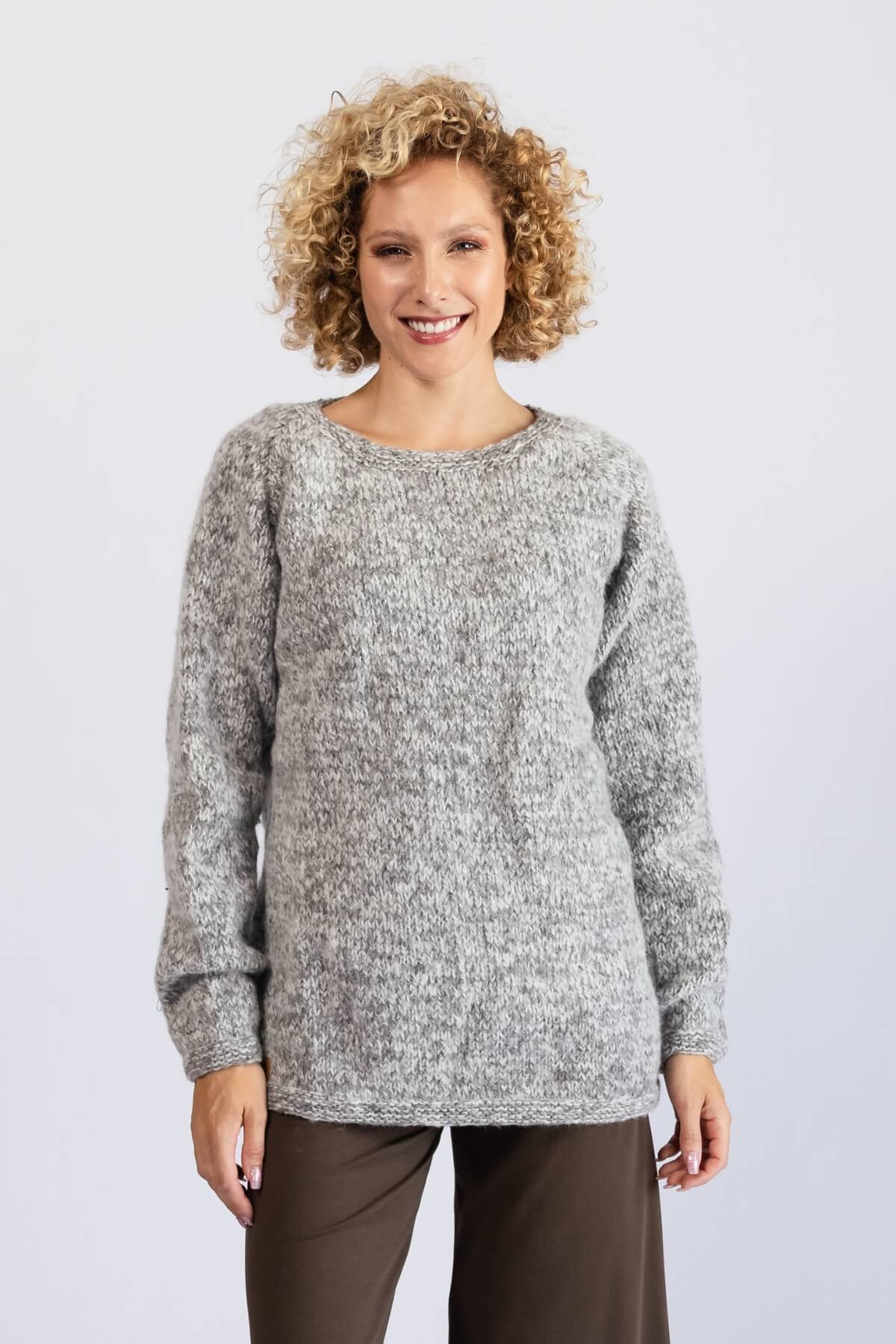 Surya Ethical Wool Jumper - oversized sweater