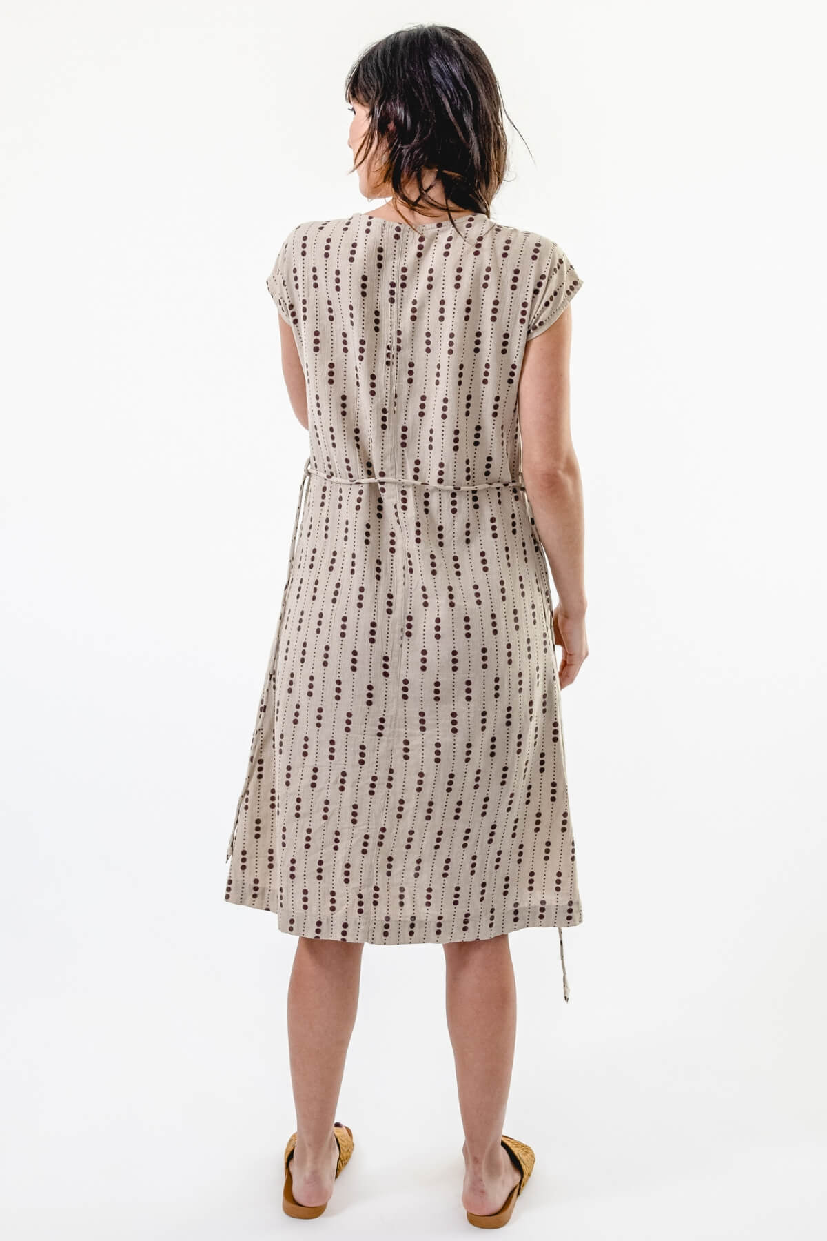 Surya Ethical Cotton 'Aurora' Dress - rear view