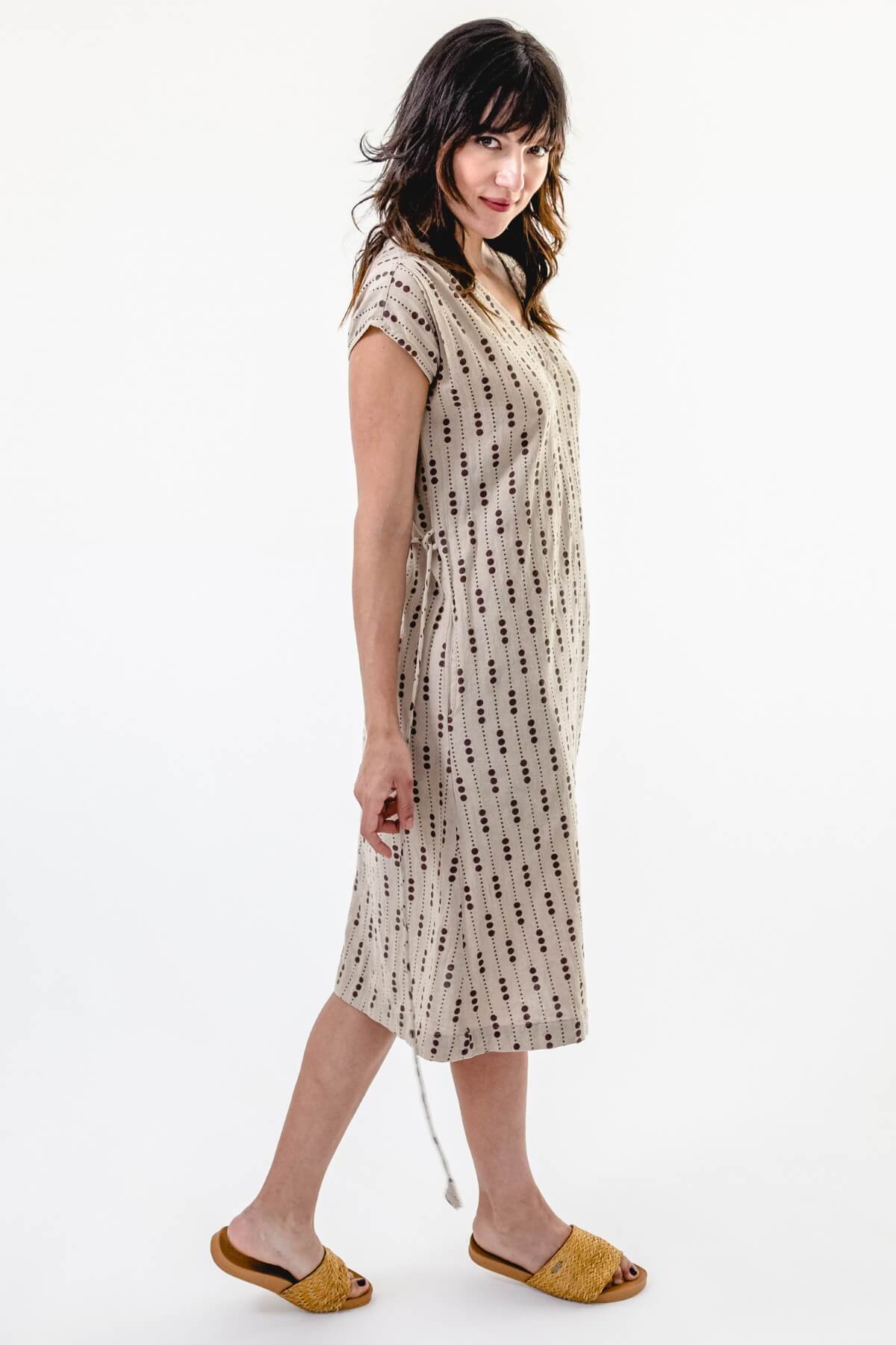 Surya Ethical Cotton 'Aurora' Dress - right side view