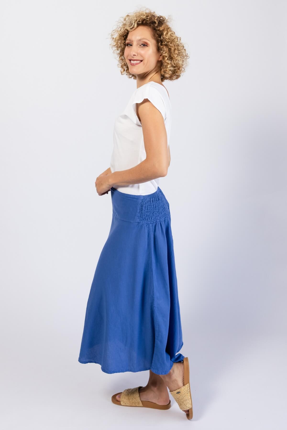 Surya Ethical Cotton Rosa Skirt - left side view