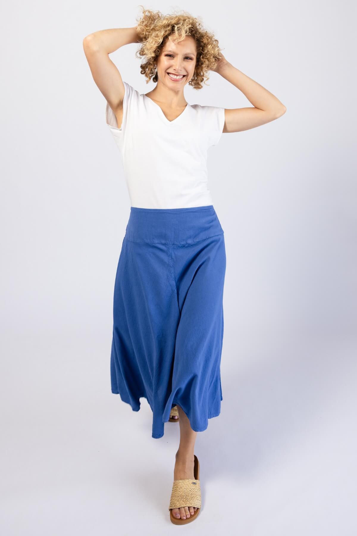 Surya Ethical Cotton Rosa Skirt - light cotton fabric