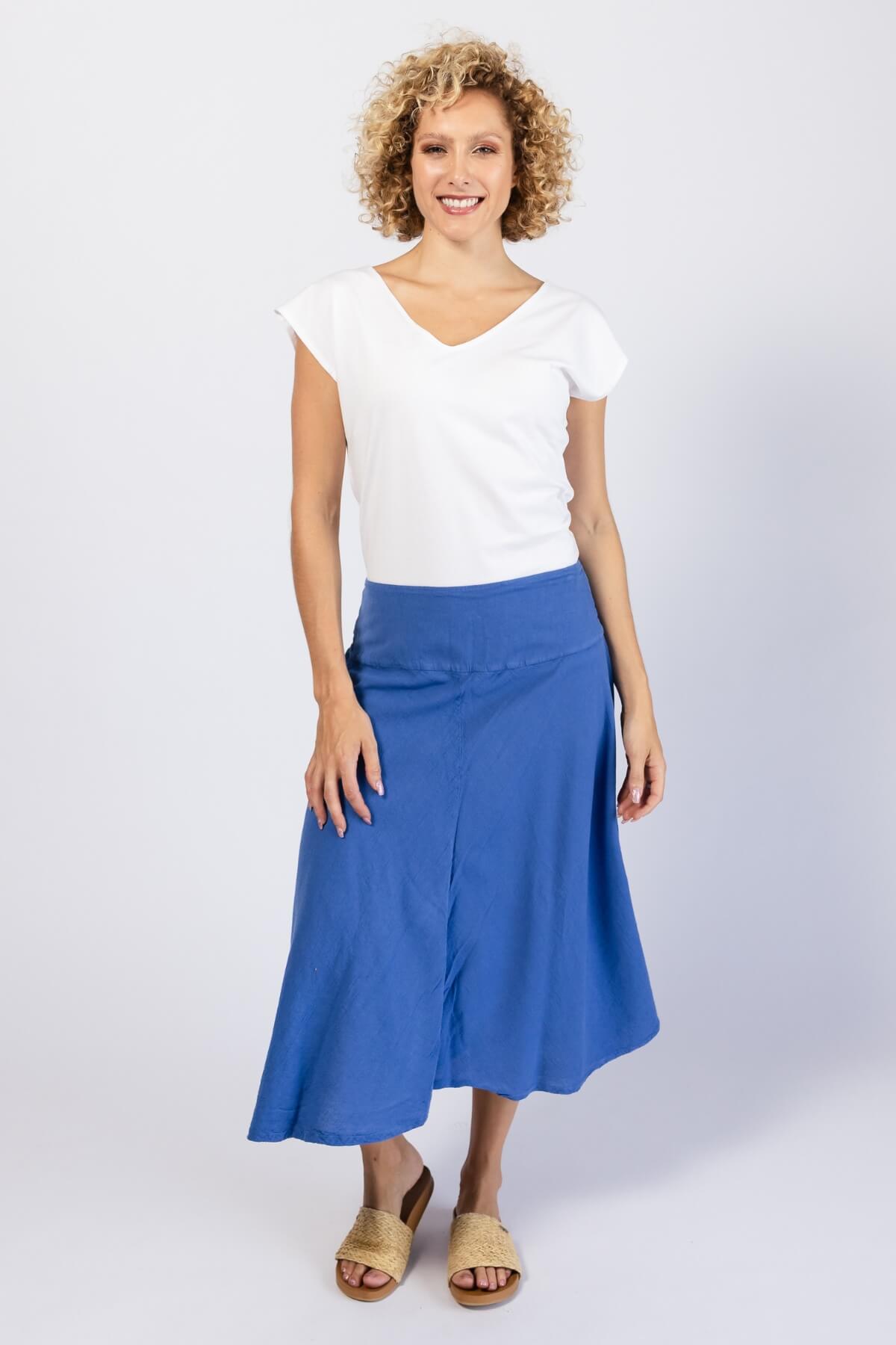 Surya Ethical Cotton Rosa Skirt - ethically made in Nepal