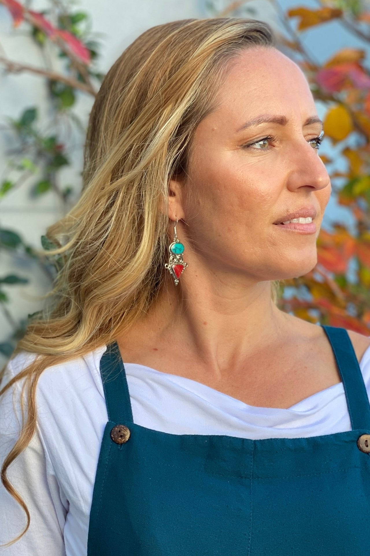 Surya Australia Ethical Tibetan Earrings - Shanti