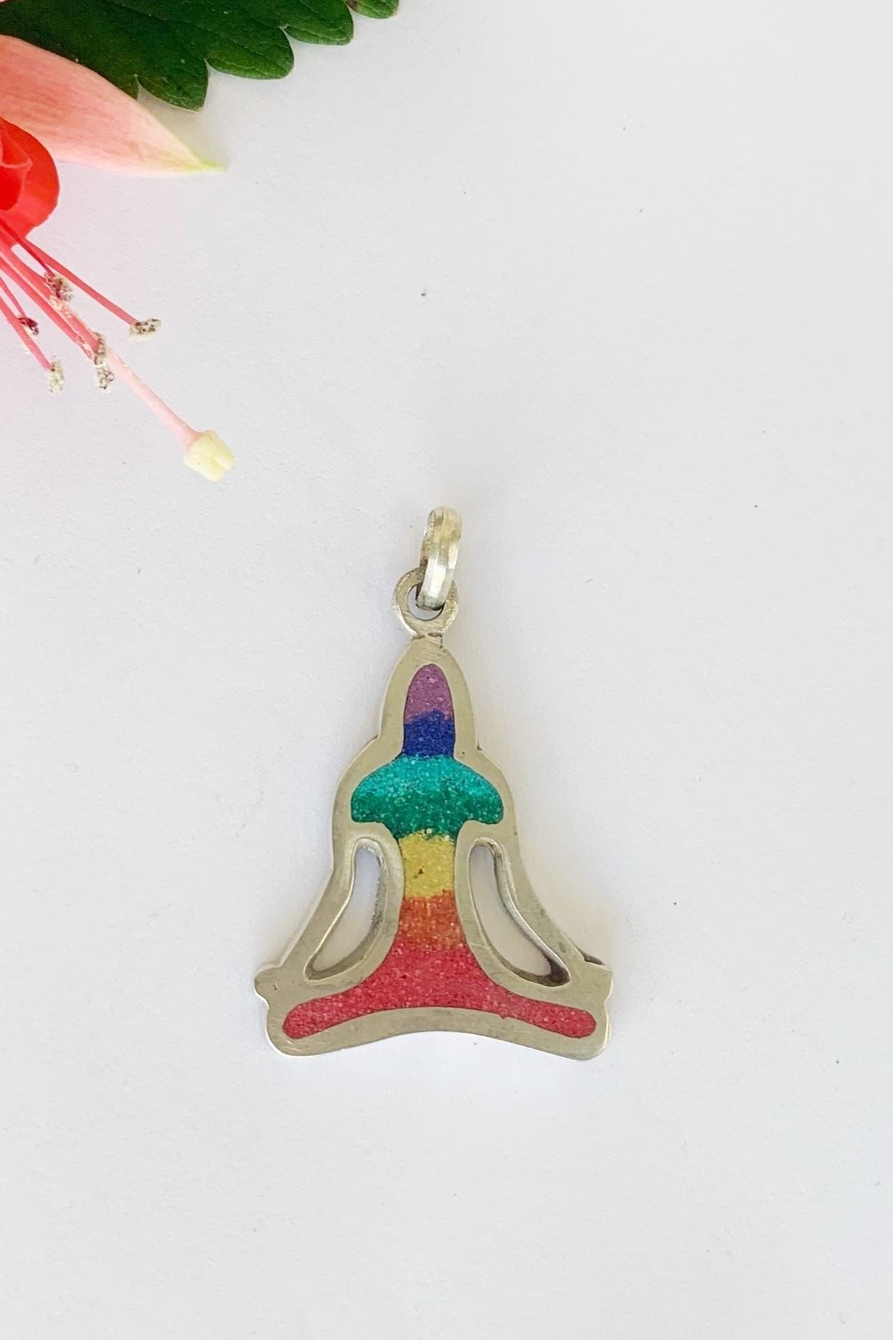 Surya Australia Seven Chakra Meditation Pendant from Nepal - Yogi