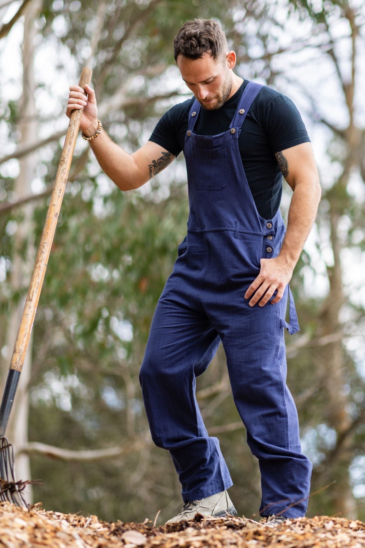 Surya Cotton Dungarees for Men - ethically made in Nepal