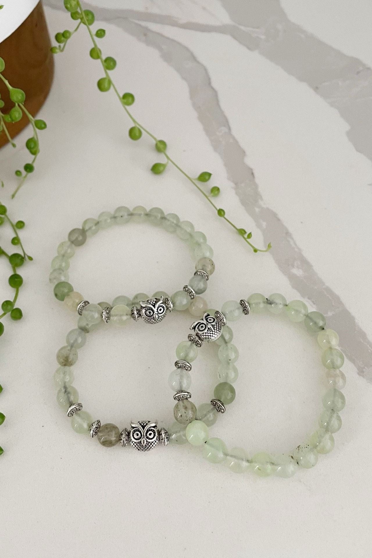 Surya Australia Ethical Mala Bracelets made in Nepal - Citron