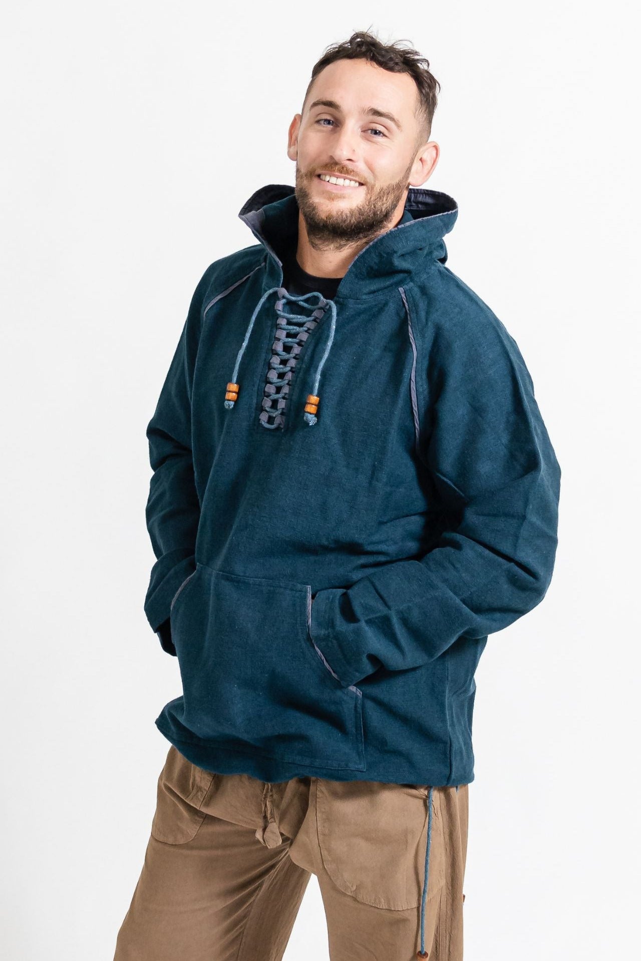 Surya Australia Ethical Thick Cotton Hoodie made in Nepal