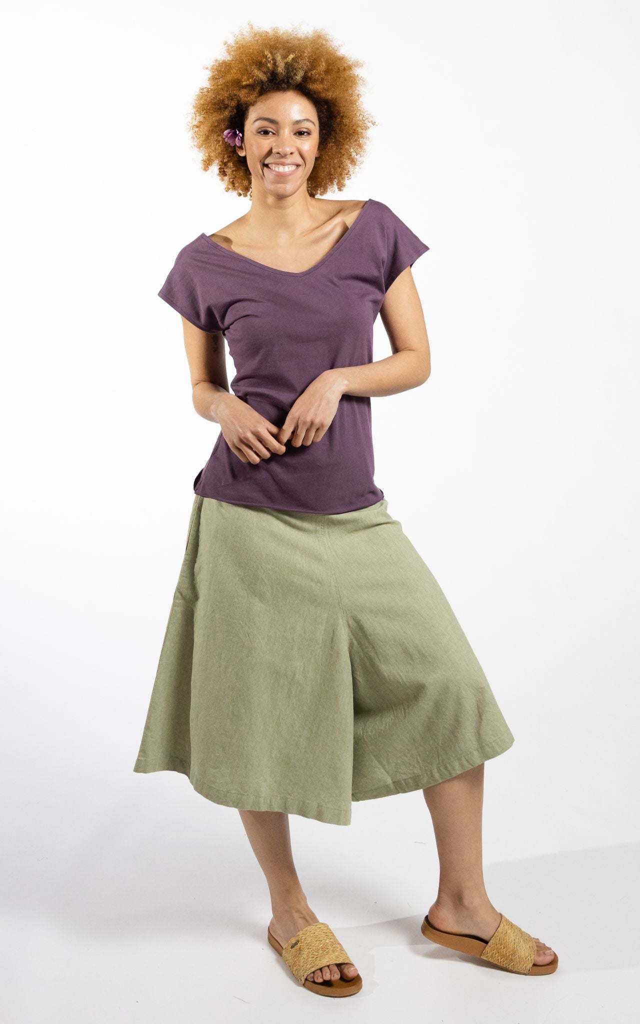 Surya Australia Ethical Cotton Culottes made in Nepal