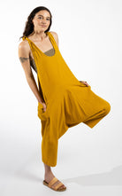Surya Australia Ethical Cotton 'Bahini' Overalls Dungarees made in Nepal - Mustard