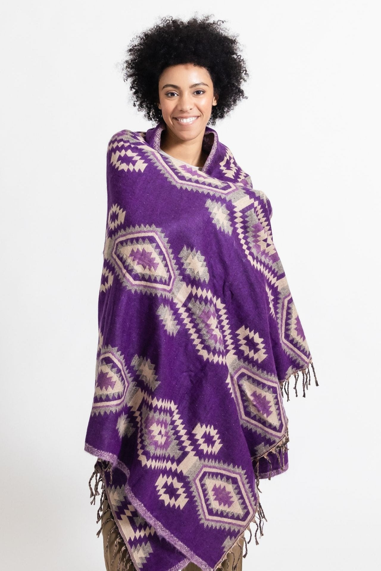Surya Australia Ethical Nepalese Throw Rugs - Purple