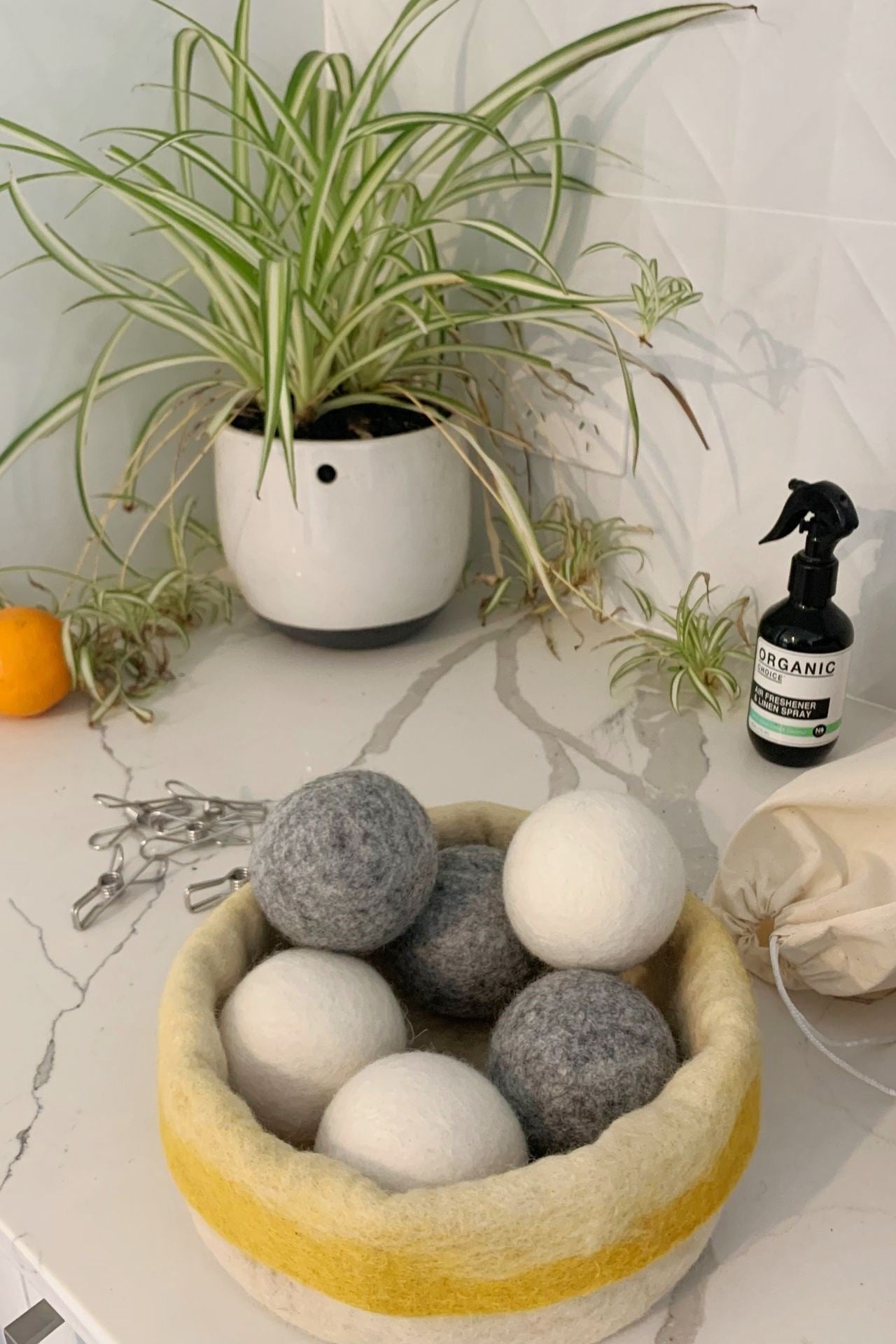 Surya Australia Fairtrade Wool Felt Dryer Balls from Nepal