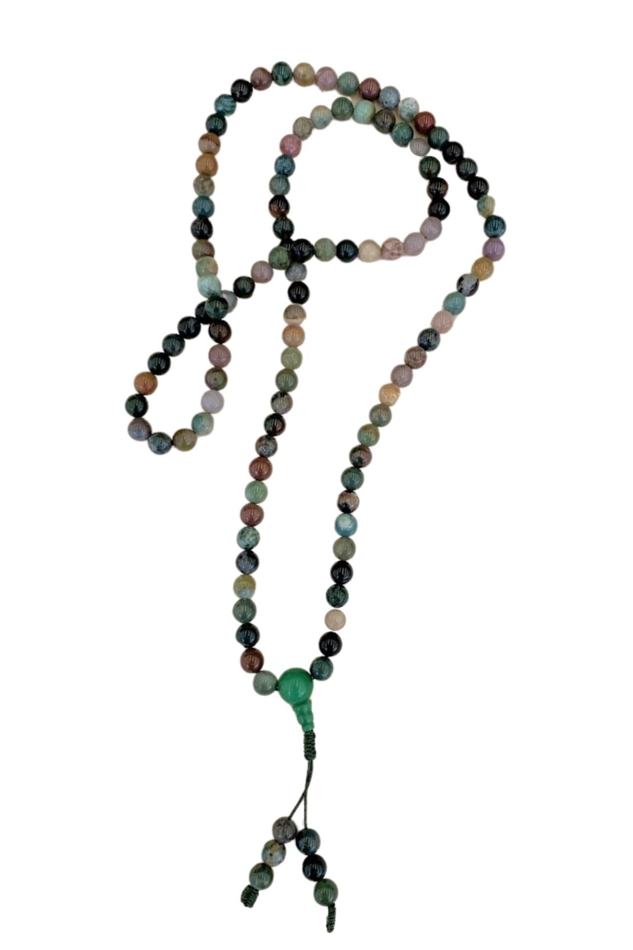 Surya Australia Jade Mala Necklace made in Nepal