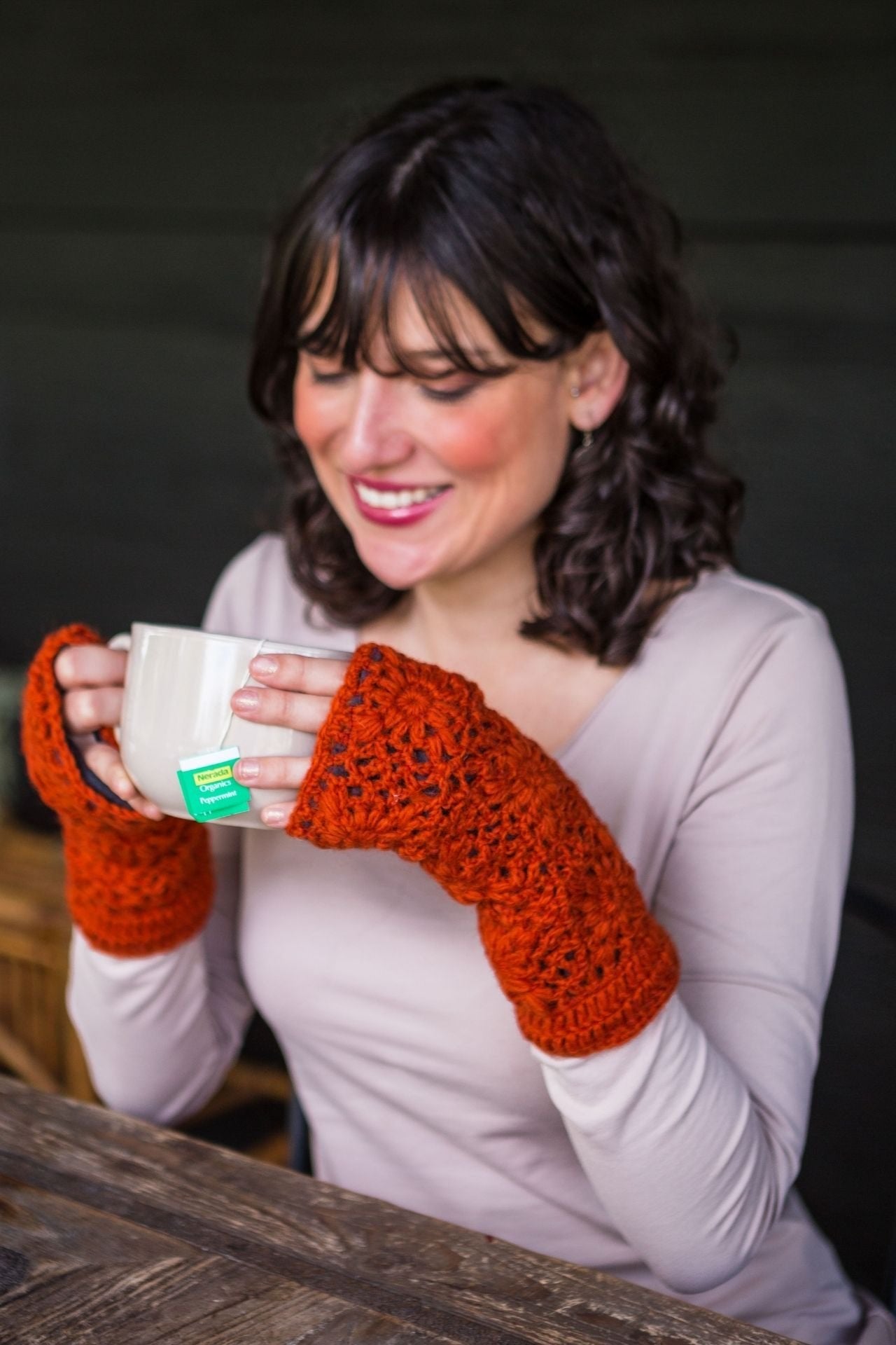 Surya Australia Woolen Hand warmers from Nepal - Burnt Orange