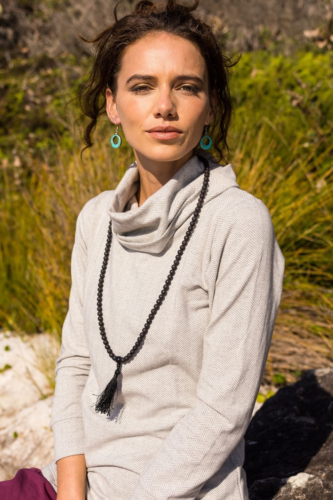 Surya Australia Lava Bead Necklaces - Essential oil necklace from Nepal