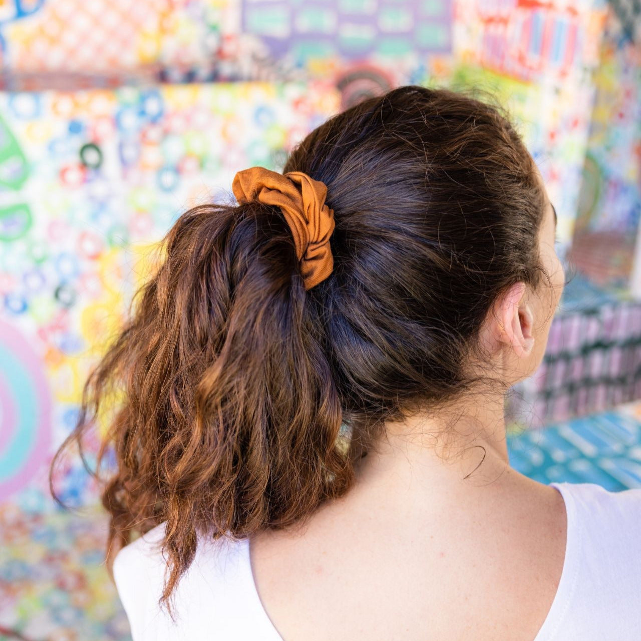 Surya Australia Ethical Organic Cotton Scrunchies (Dead stock Fabric)